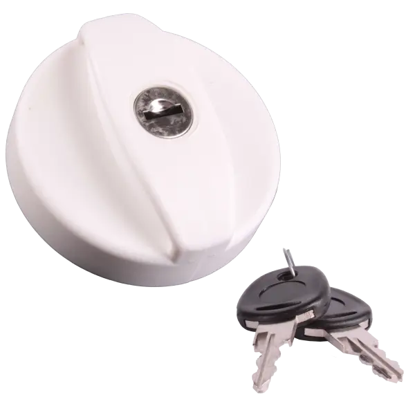 Dop Watervulopening incl. Cylinder Wit