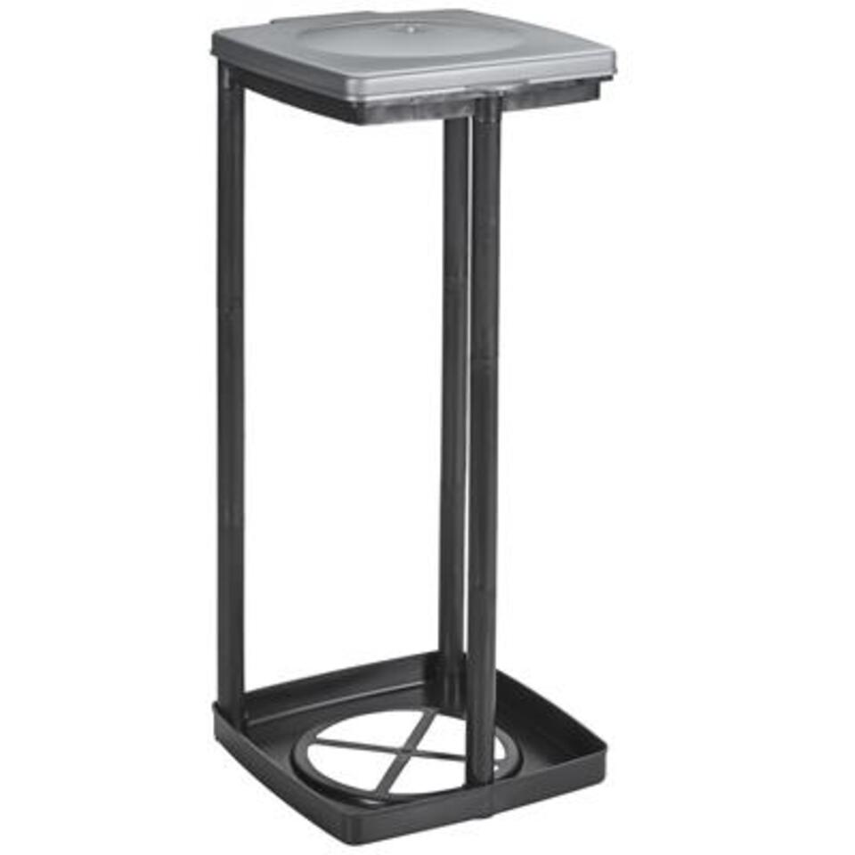 Sunware Quadra Vuilniszakhouder Zwart 120L