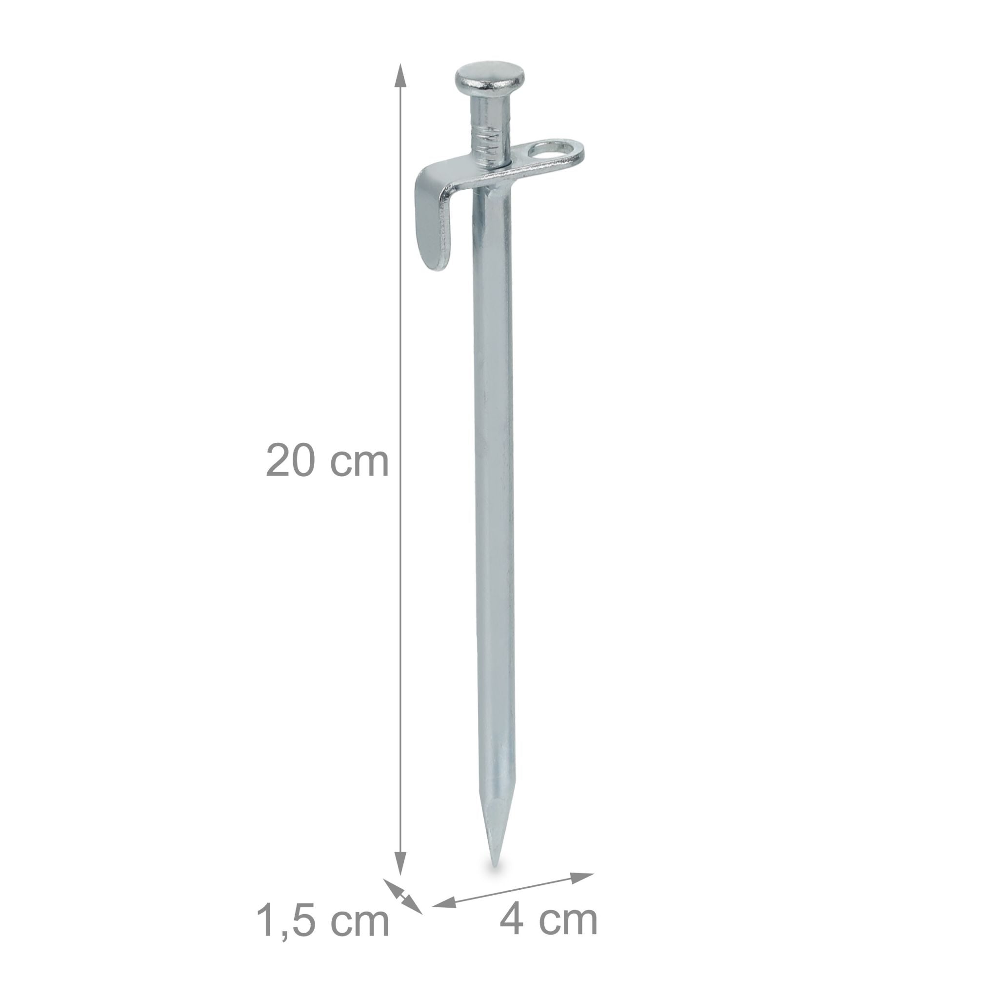 Tentharing Staal 20cm