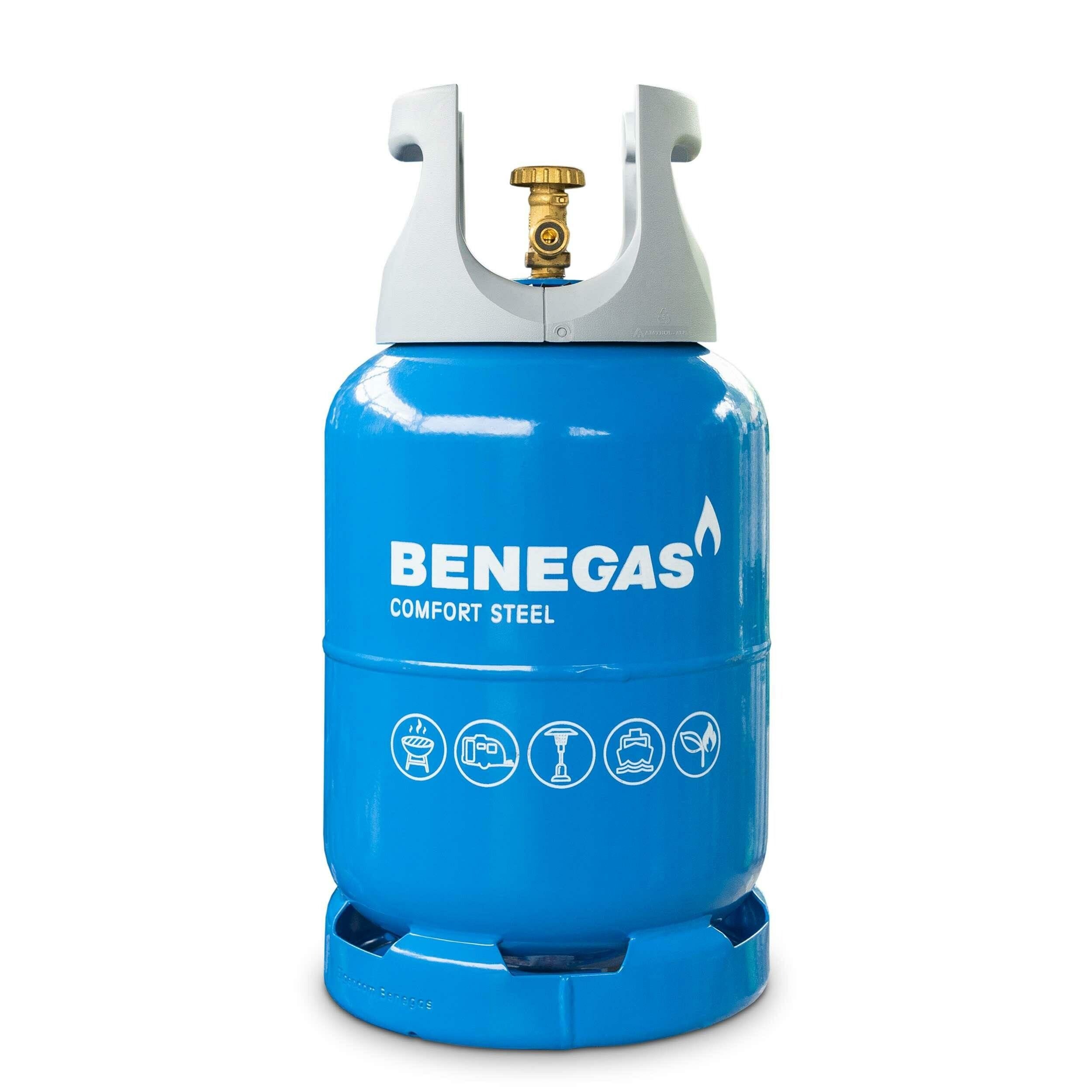 Benegas Comfort Steel XL Gasfles 9,5 kg