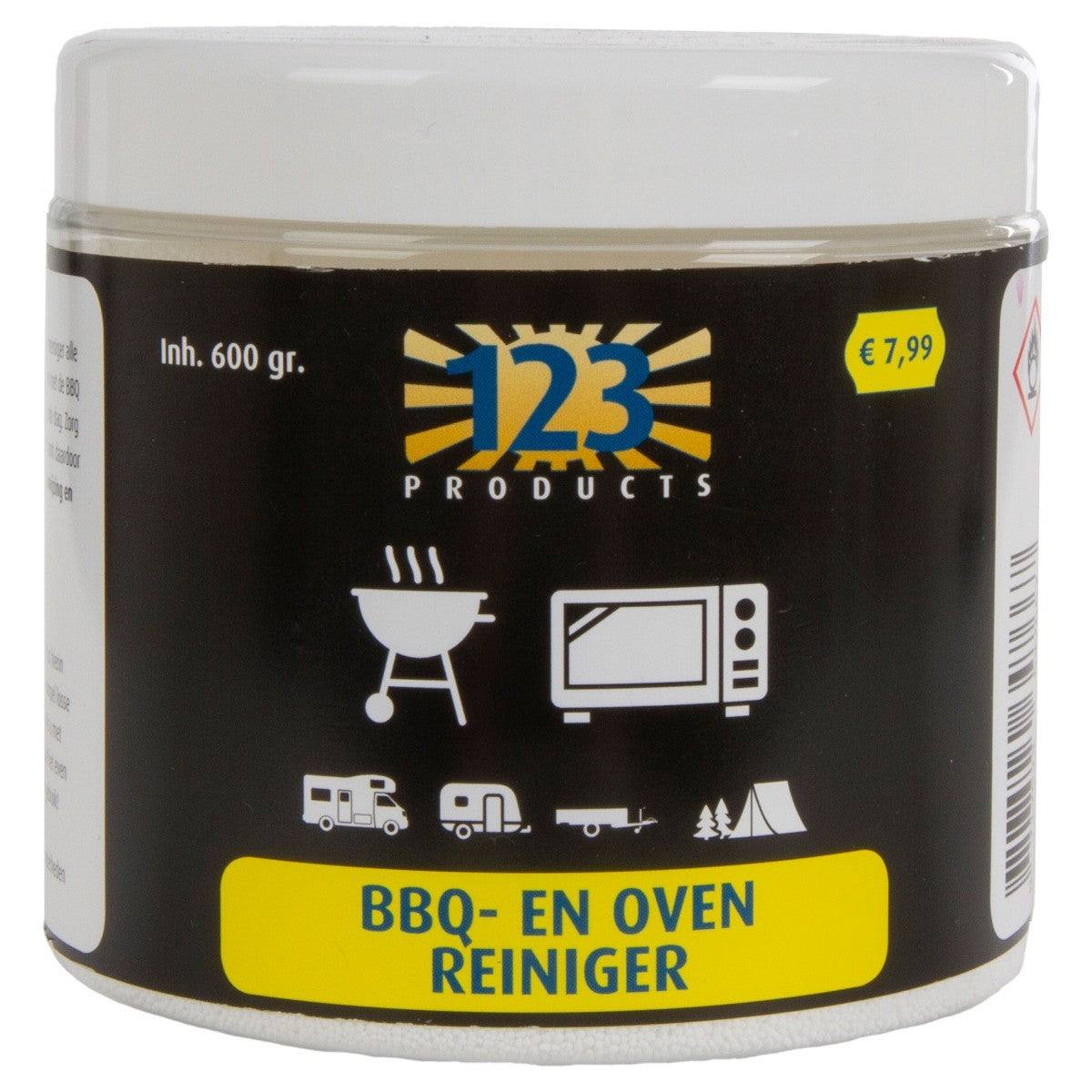 123 Products BBQ & Oven Reiniger 600G