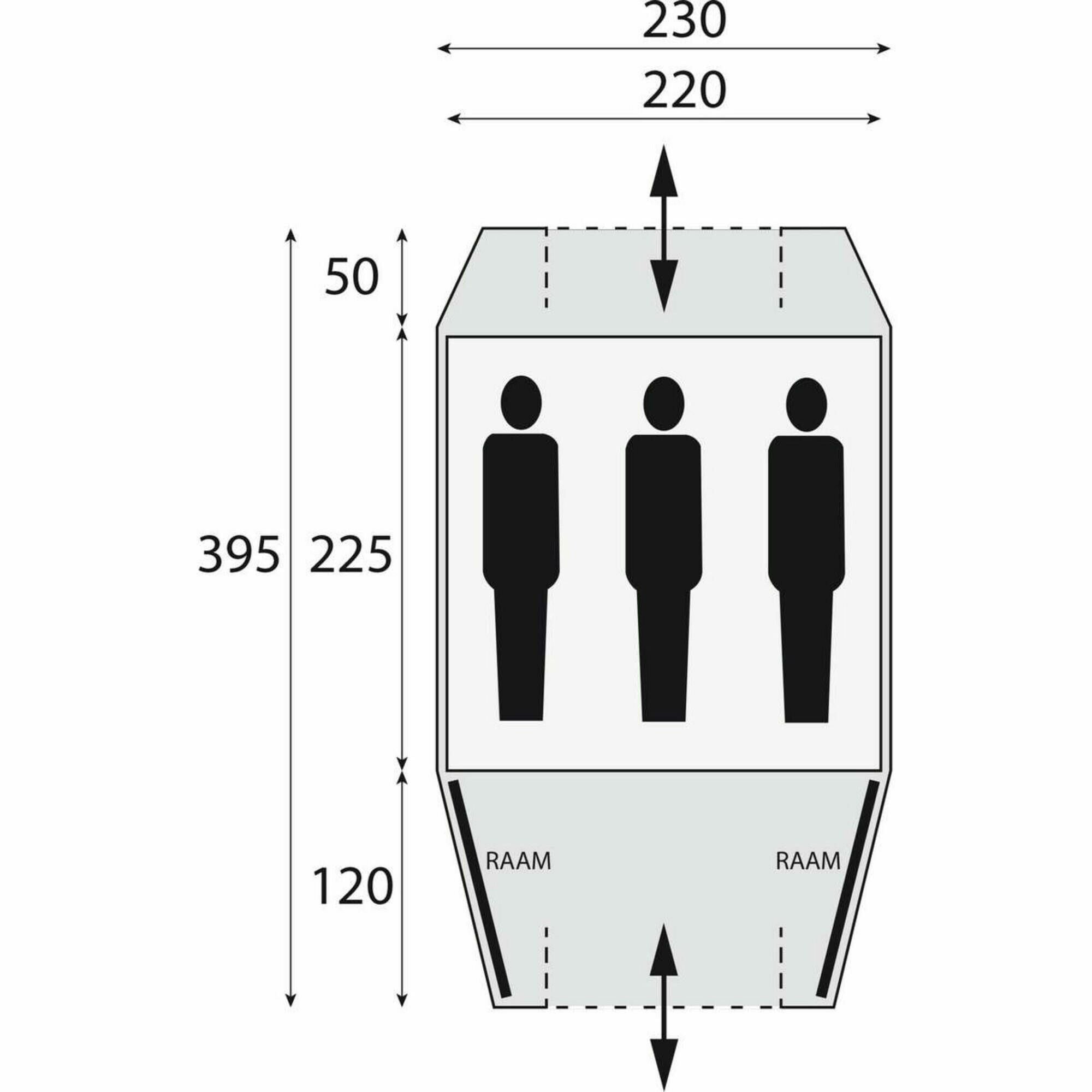 Safarica Kenia 230 TC Koepeltent