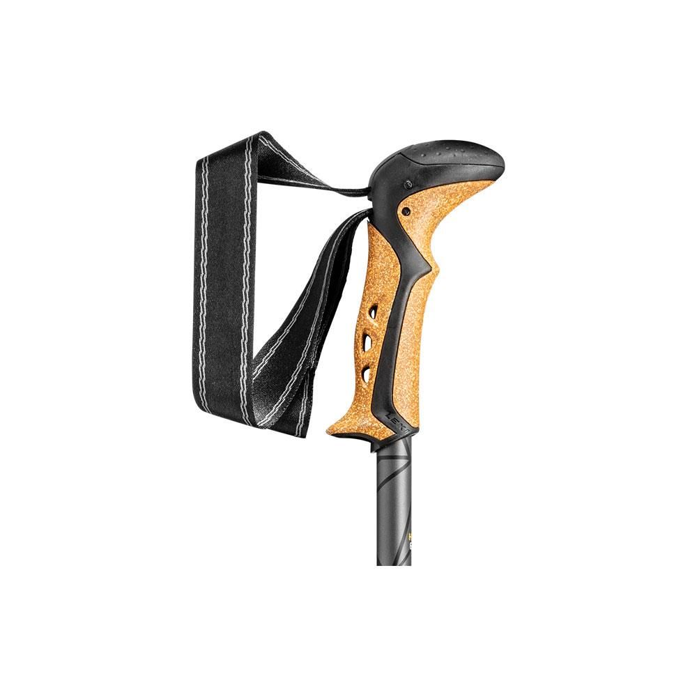 Leki Khumbu Lite Wandelstokken Mango Dark Anthracite Black