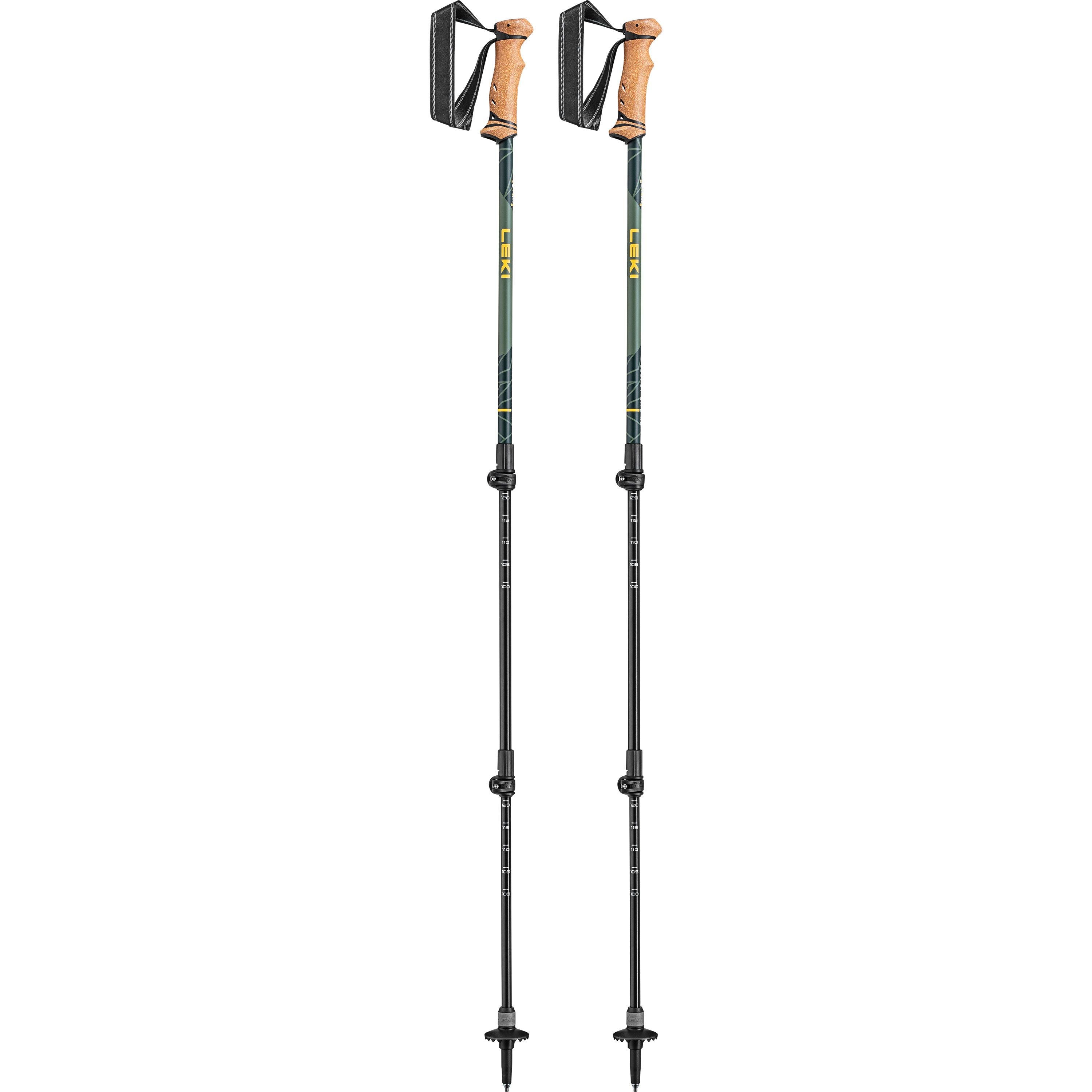Leki Legacy Lite AS Wandelstokken Mango Olive Green Bottle Green