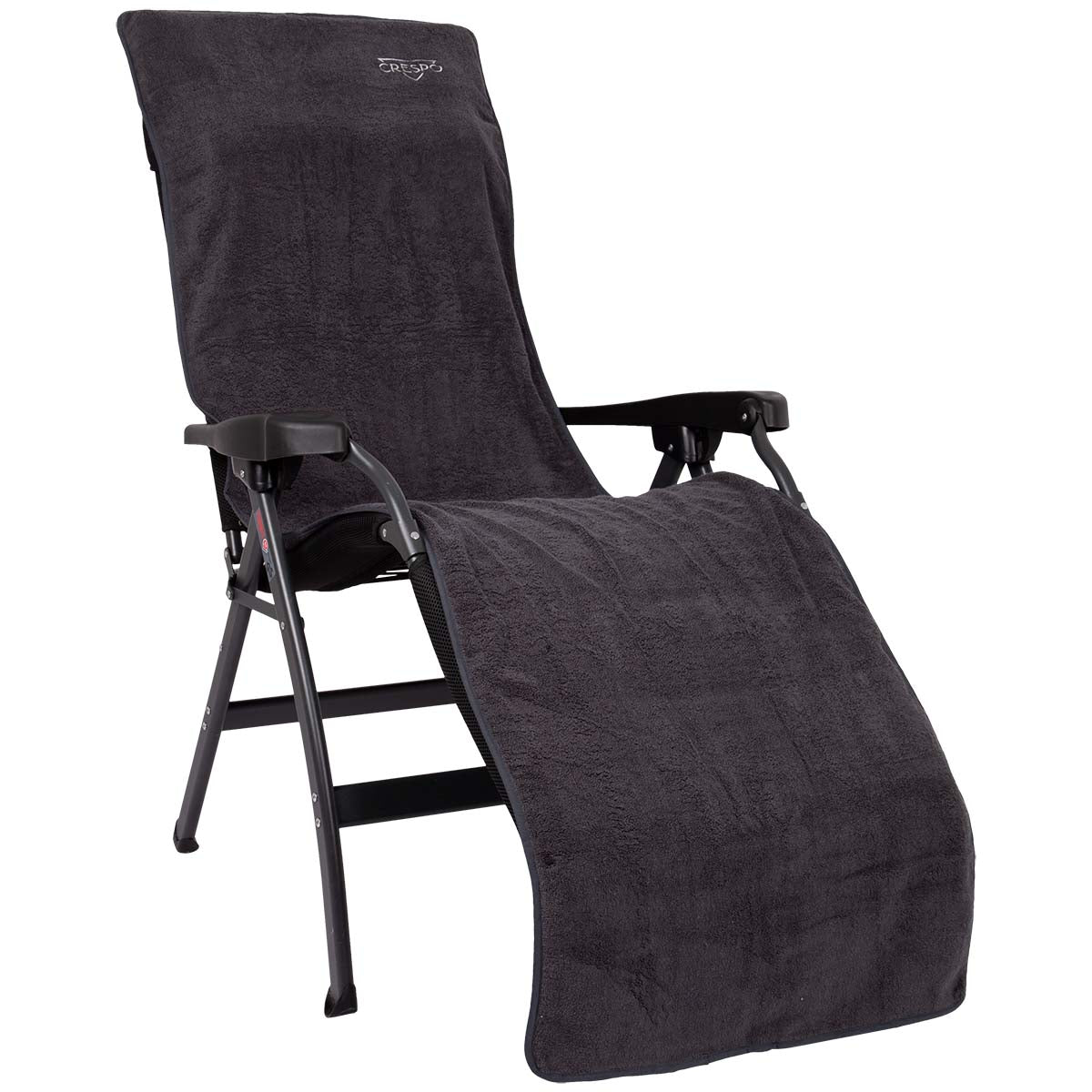 Crespo Badstof Hoes Voor Standenstoelen L Grijs