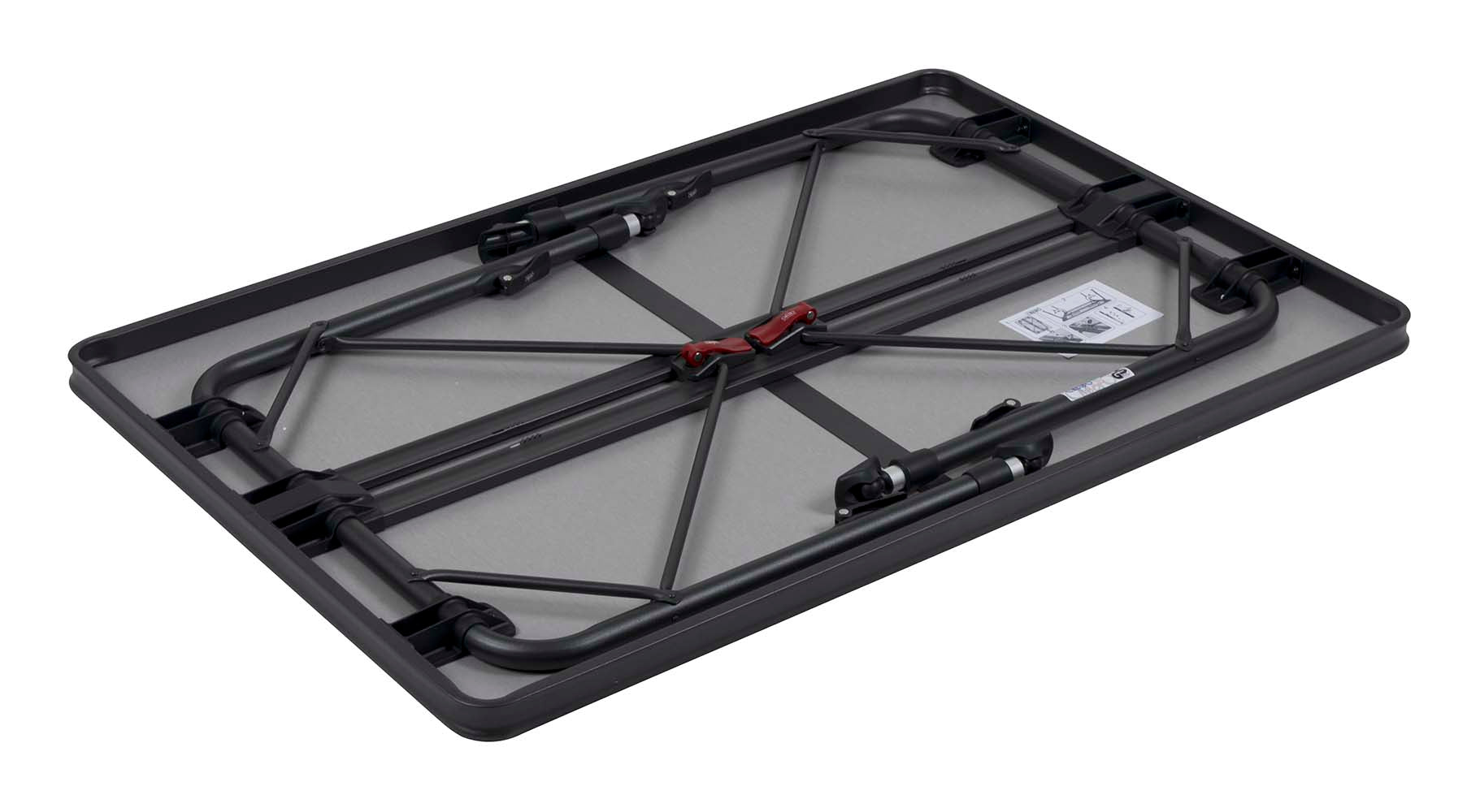 Crespo Tafel AP/272 120x80 cm Zwart