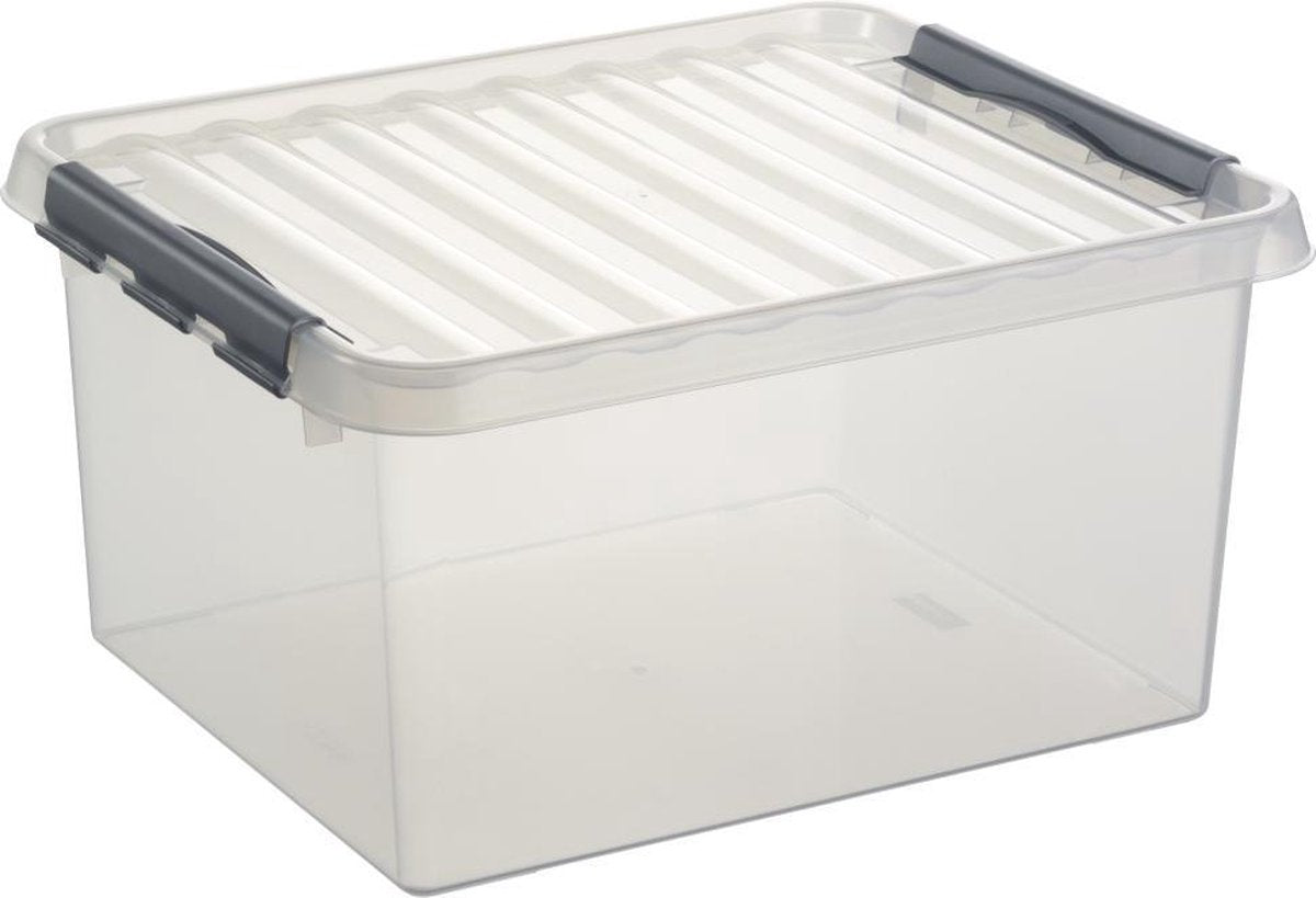 Sunware Q-line 36L Transparant Opbergbox