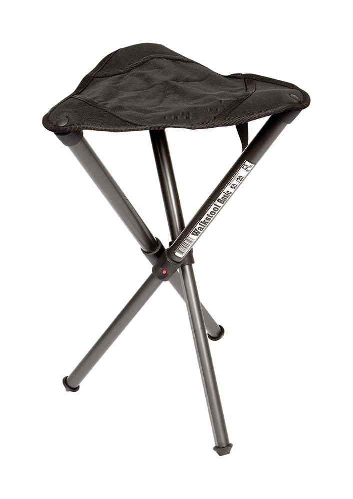 Walkstool 3-Poots Krukje Basic 50cm Verstelbaar Antraciet