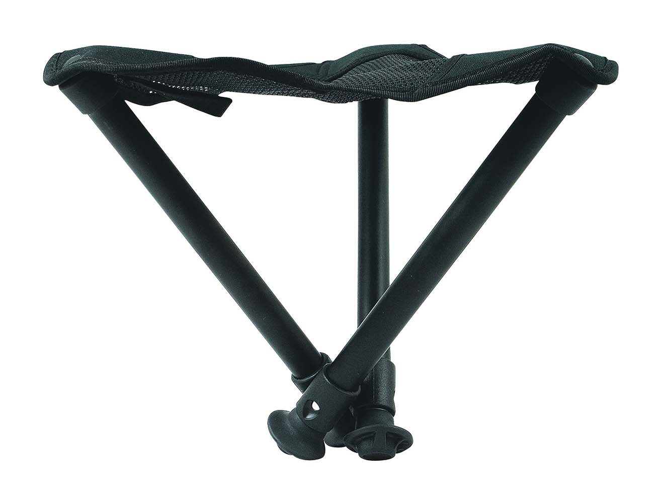 Walkstool 3-Poots Krukje Comfort 55 cm Verstelbaar Zwart