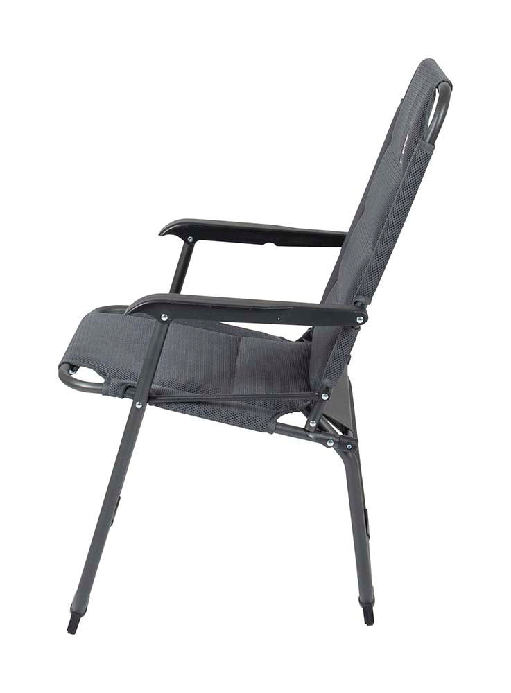 Bo-Camp Stoel Copa Rio Classic Air Gepolsterd Grijs