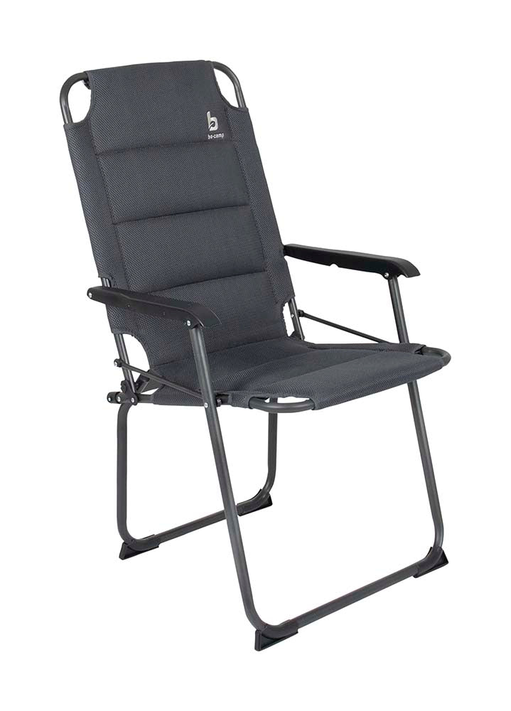 Bo-Camp Stoel Copa Rio Comfort XXL Air Gepolsterd Grijs