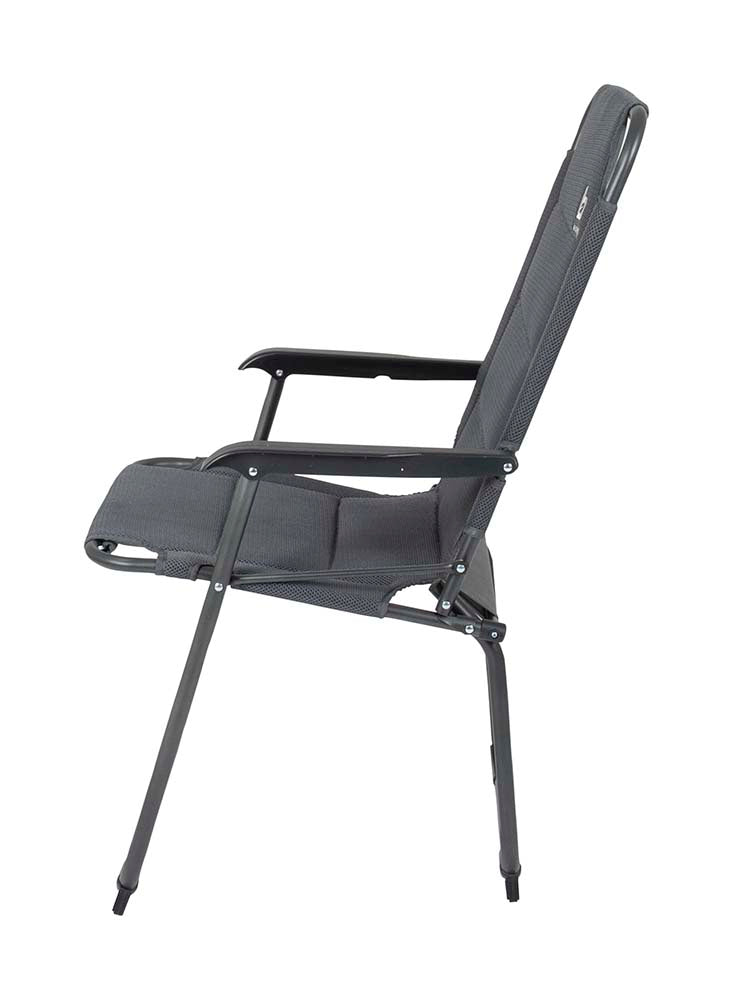 Bo-Camp Stoel Copa Rio Comfort XXL Air Gepolsterd Grijs