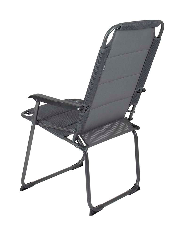 Bo-Camp Stoel Copa Rio Comfort XXL Air Gepolsterd Grijs