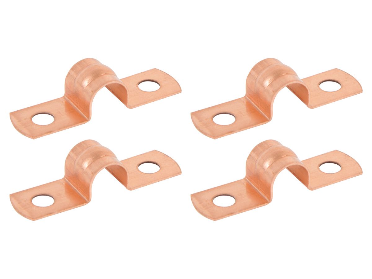 Gimeg Koperen Pijpzadels 4st