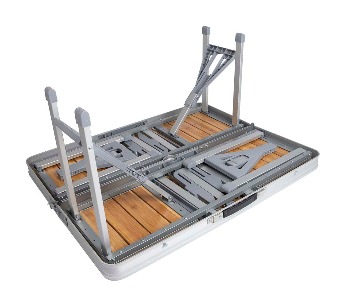 Bo-Camp Picknicktafel Bamboe Inklapbaar