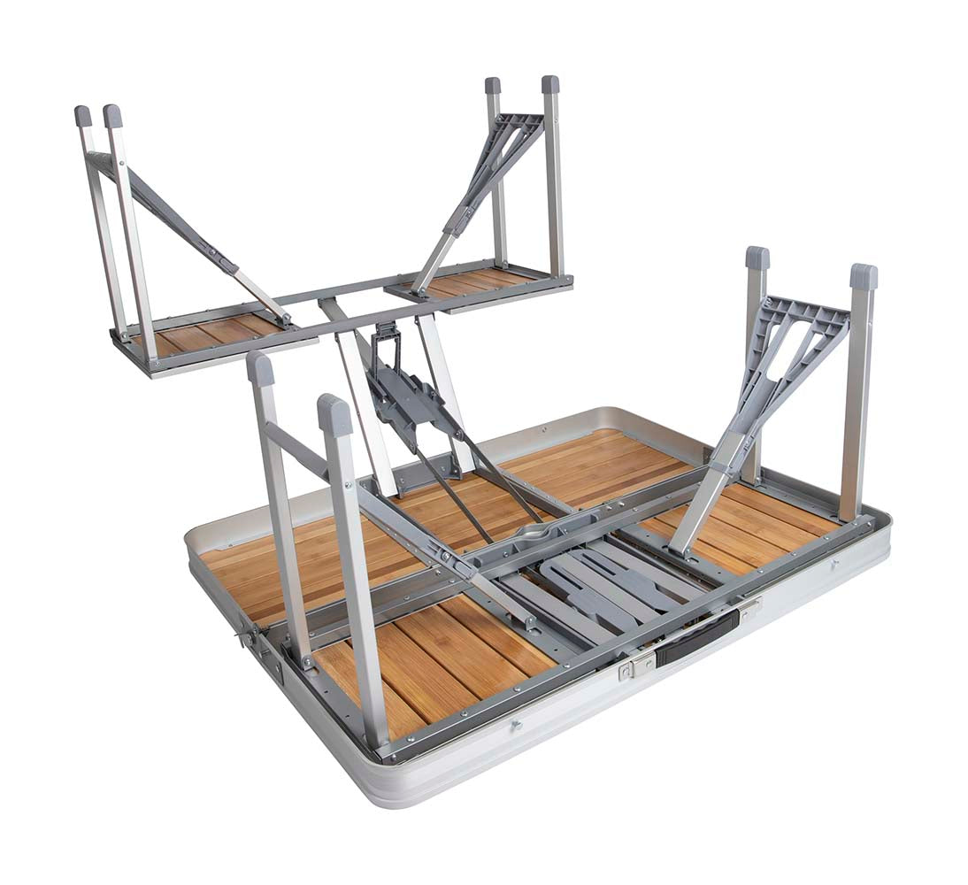 Bo-Camp Picknicktafel Bamboe Inklapbaar