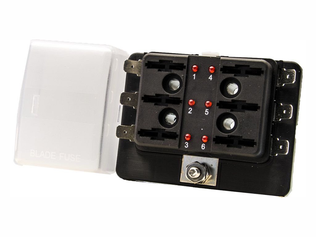 6-Weg LED Zekering Verdeelbox