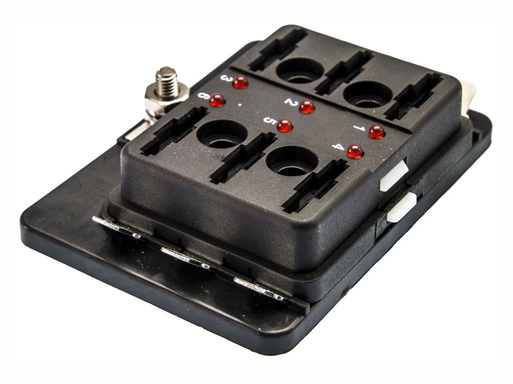 6-Weg LED Zekering Verdeelbox