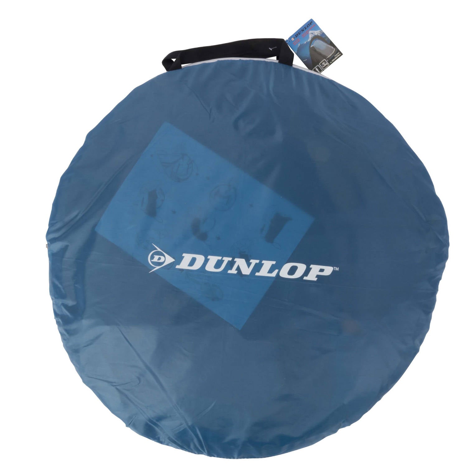 Dunlop Pop-Uptent Eenpersoons 220x120x90cm Blauw