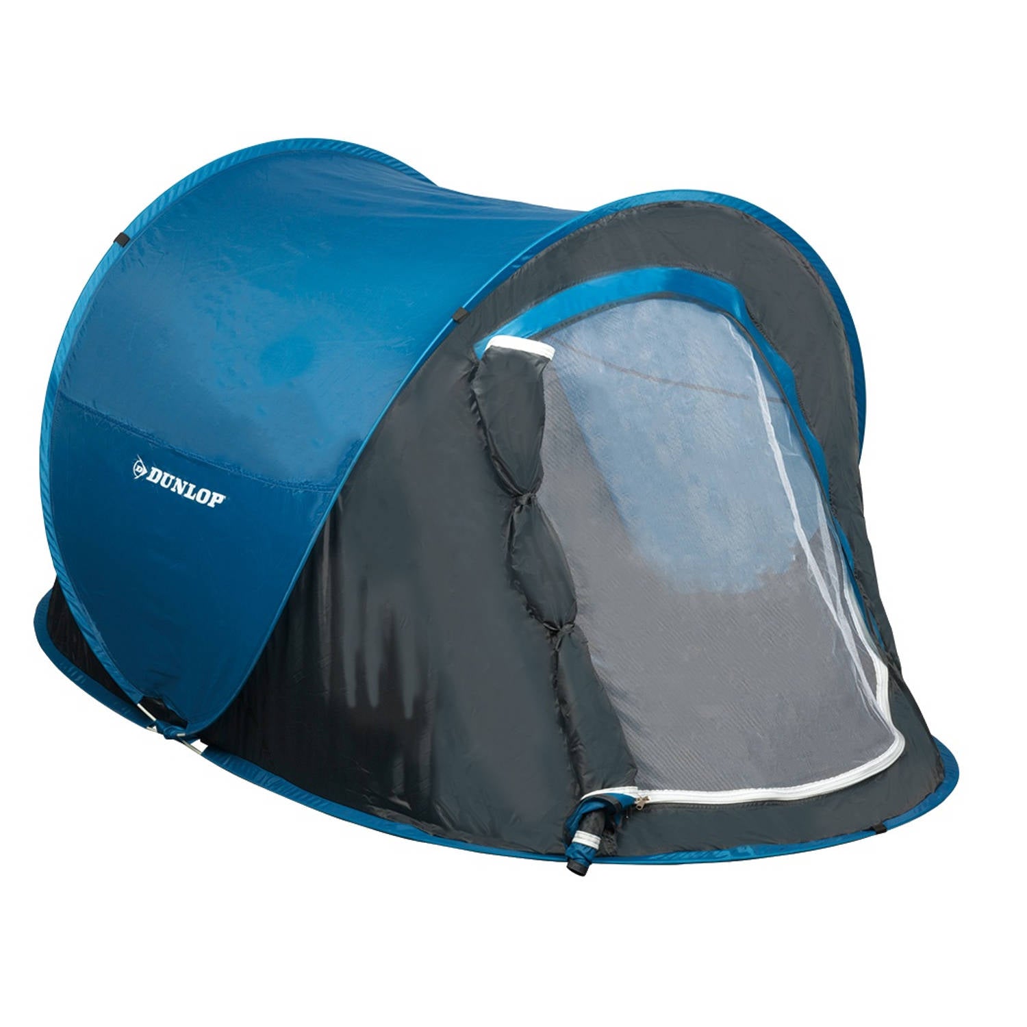 Dunlop Pop-Uptent Eenpersoons 220x120x90cm Blauw