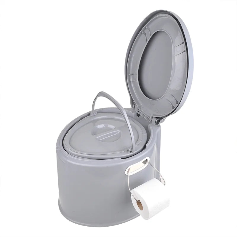 ProPlus Draagbaar Camping Toilet 7 liter Grijs