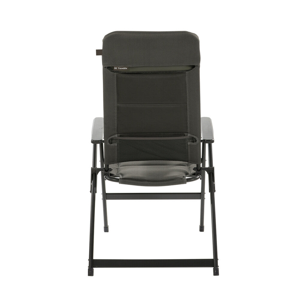 TravelLife Barletta Standenstoel Comfort L Dark Grey