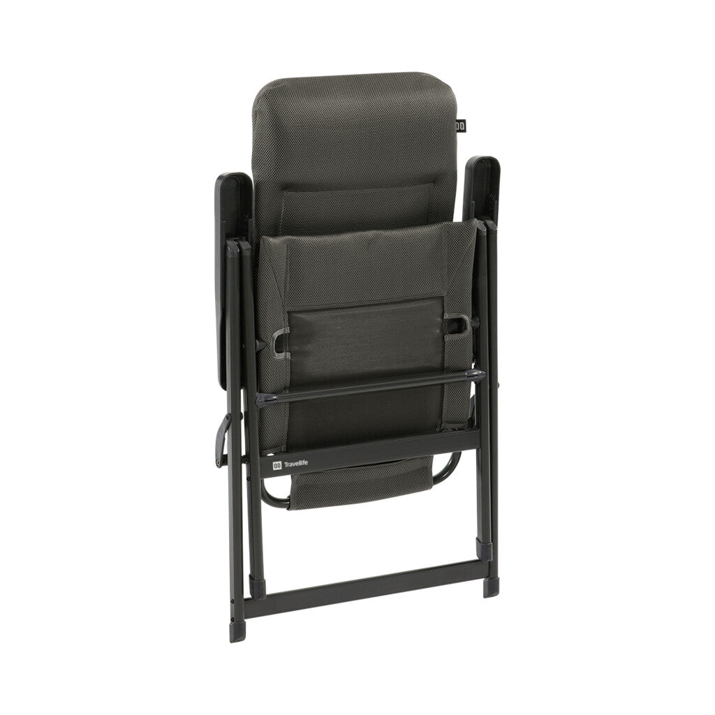 TravelLife Barletta Standenstoel Comfort L Dark Grey