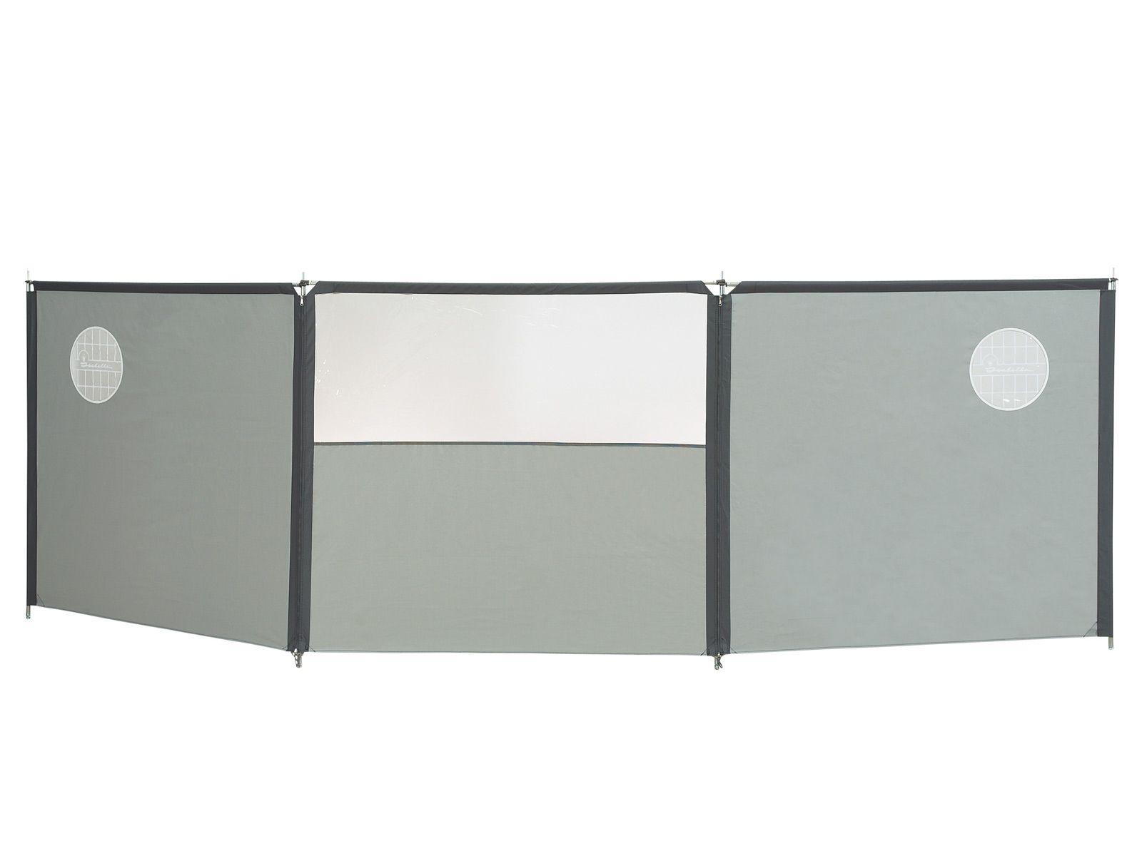 Isabella Flex Grey Windscherm