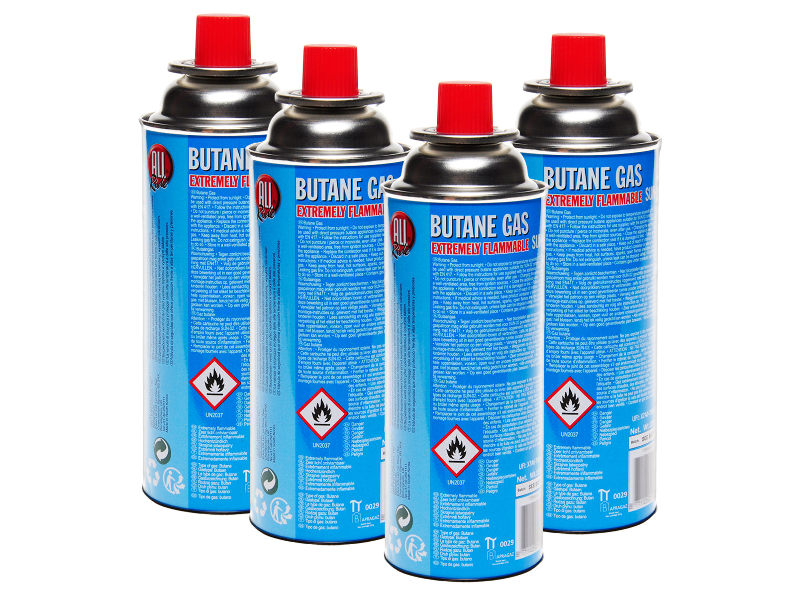 All Ride Butaan Navulgas 4st