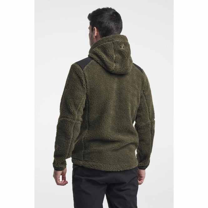 Tenson Vest Heren Himalaya Teddy Zip Olive