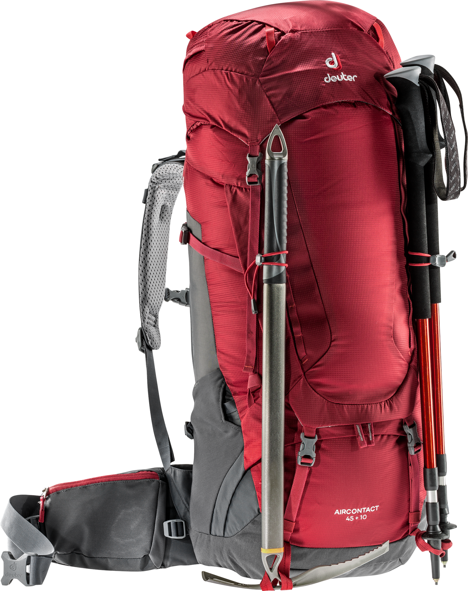 Deuter Aircontact 45+10 Cranberry Graphite Backpack