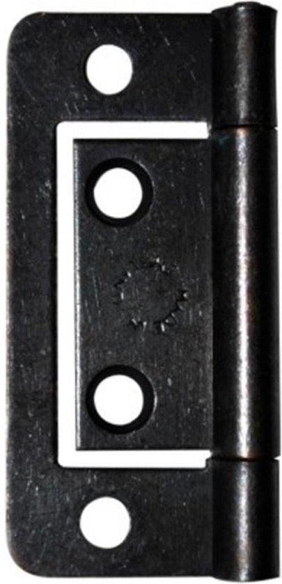 Scharnier Vlak Brons 38x19mm 2st