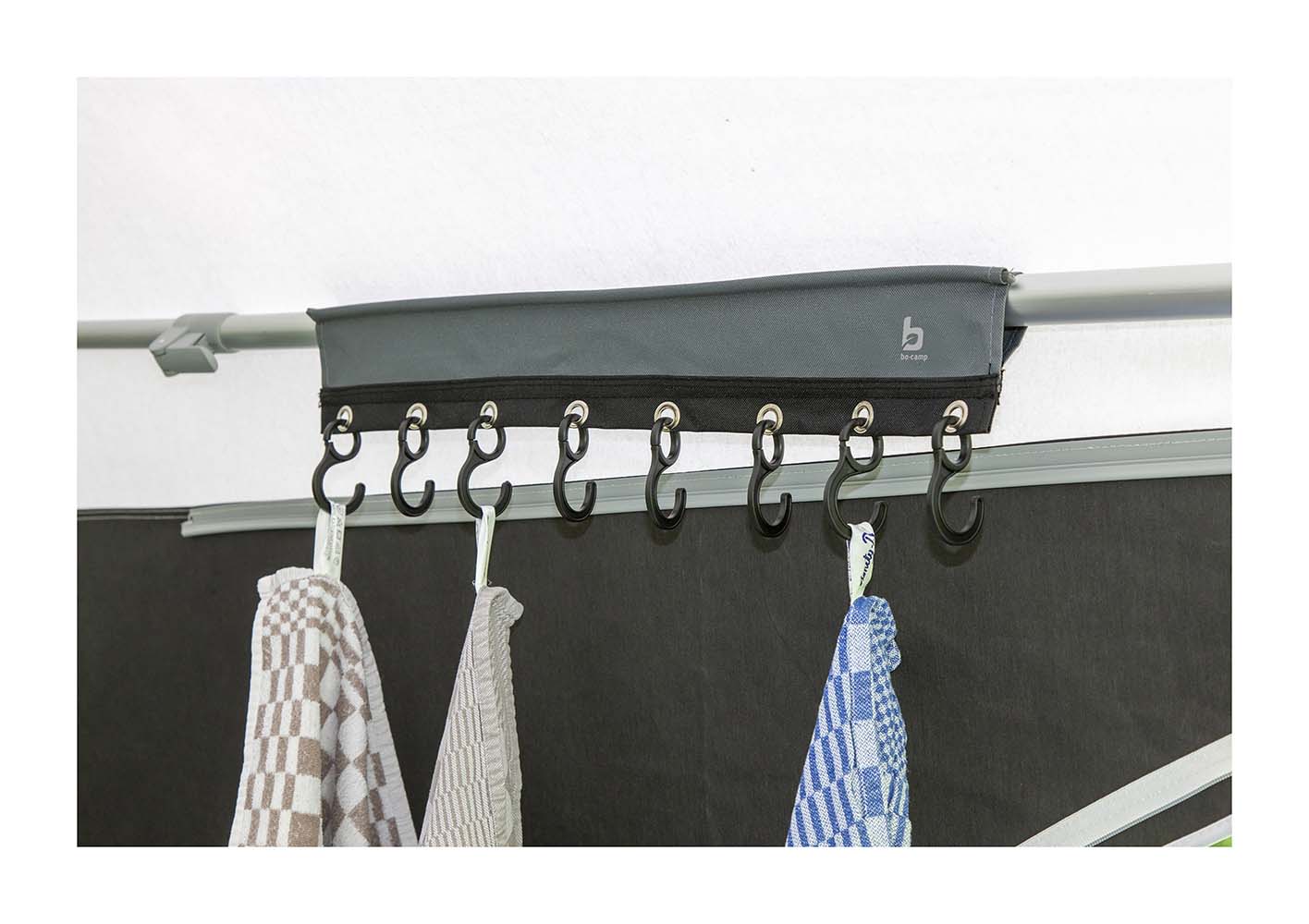 Bo-Camp Kapstok Universeel 8 Haaks