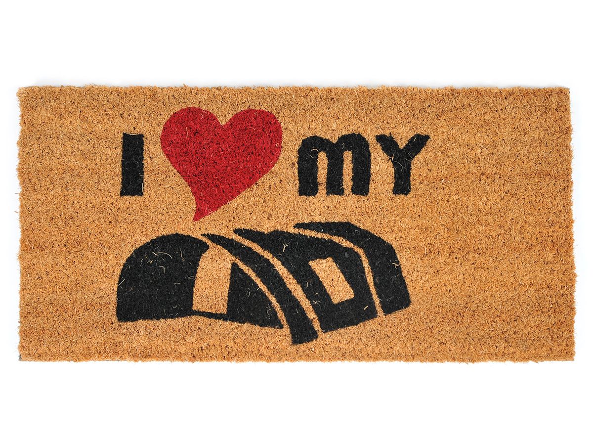 I love My Vouwwagen Deurmat
