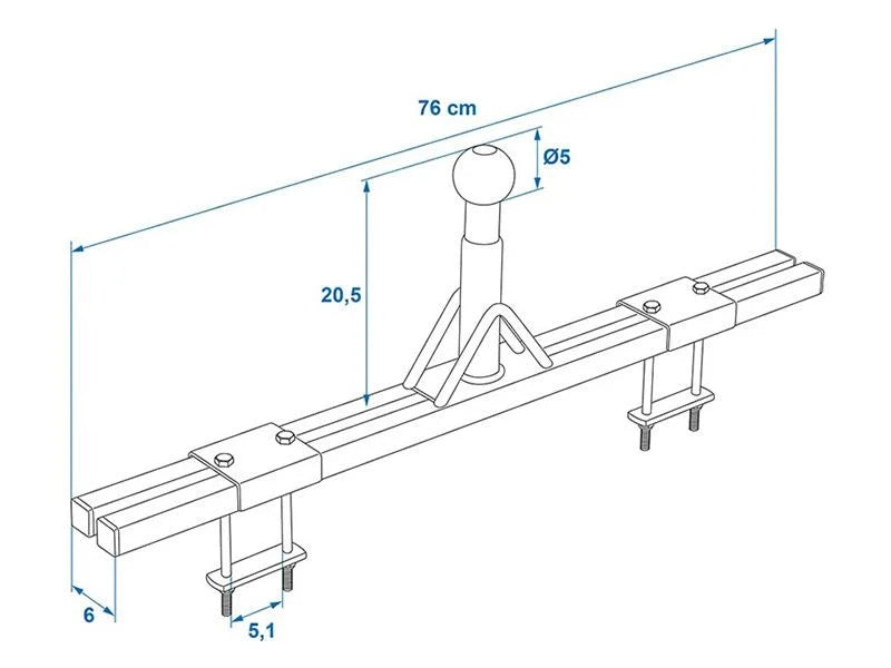 ProPlus Fietsendrager Hulpstuk