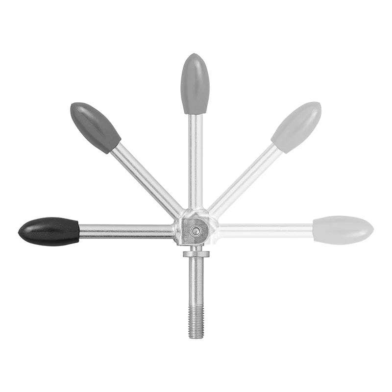 Spindel Kantelbaar Voor Neuswielklem 48 mm