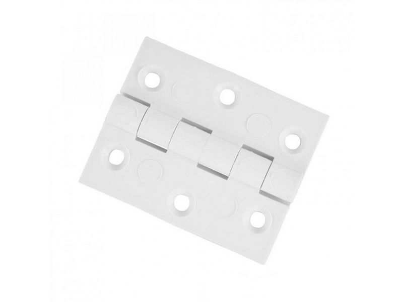 Scharnier Wit Kunststof 50x50mm