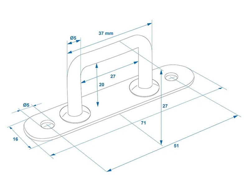 ProPlus Rechthoekige Zeilogen