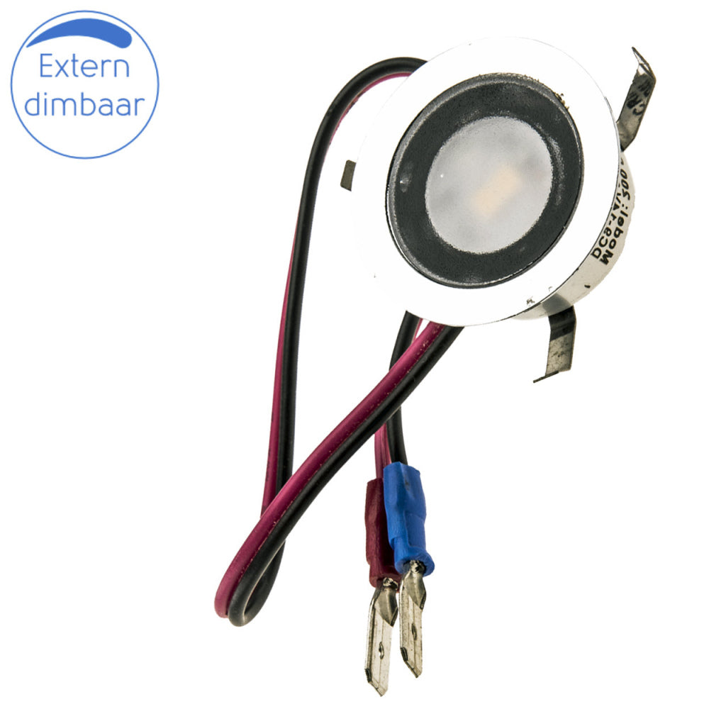 Piatto LED Inbouwspot Ø30mm 12V 0.4W