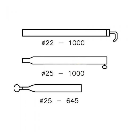 Campking Extra Dakligger 25/22mm 170-250cm (E)