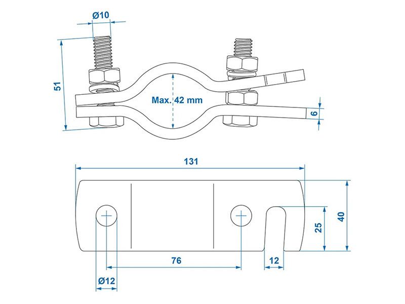 ProPlus Hulpkoppeling Met Sleuf