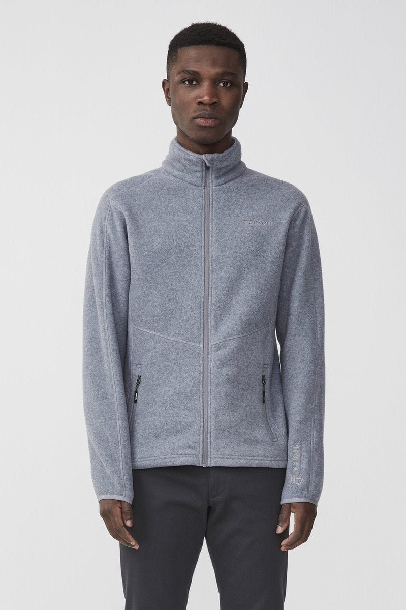 Tenson Miracle Fleece Jacket Heren Vest Grijs