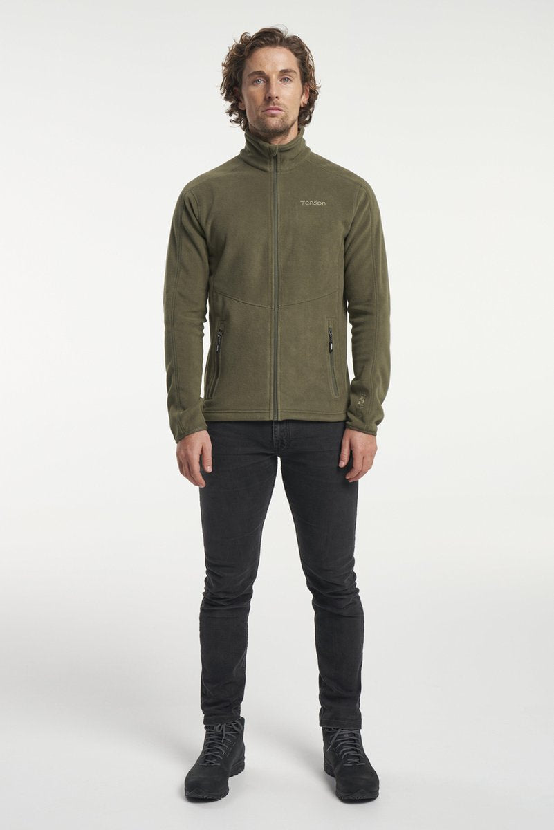 Tenson Miracle Fleece Jacket Heren Vest Groen