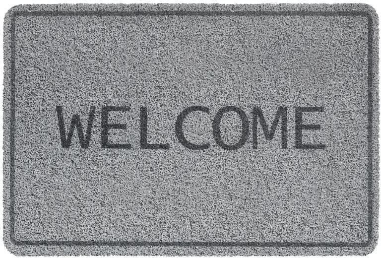 Hamat Deurmat Curly Grijs 60x40 cm