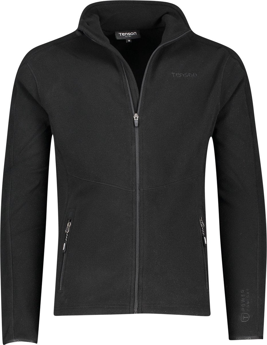 Tenson Miracle Fleece Jacket Heren Vest Zwart