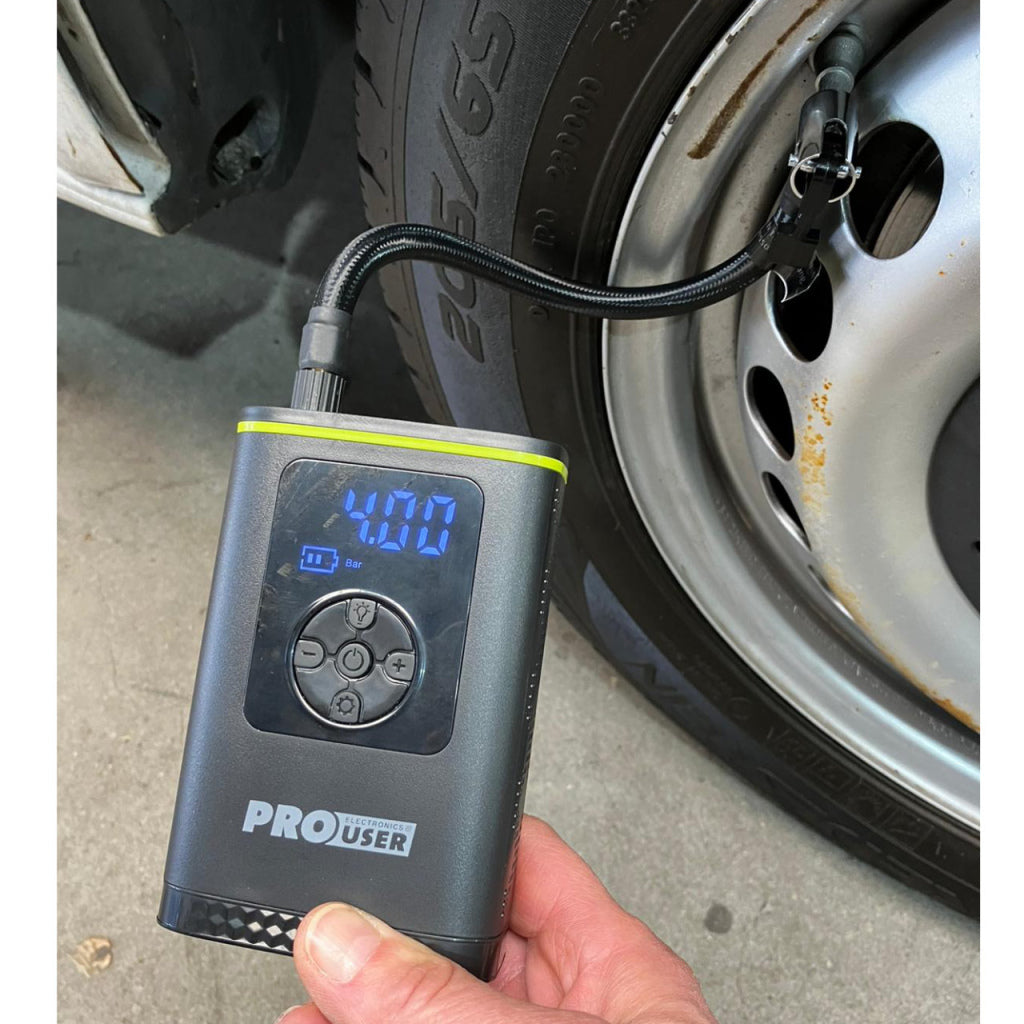 Pro-User Lucht Compressor Powerbank