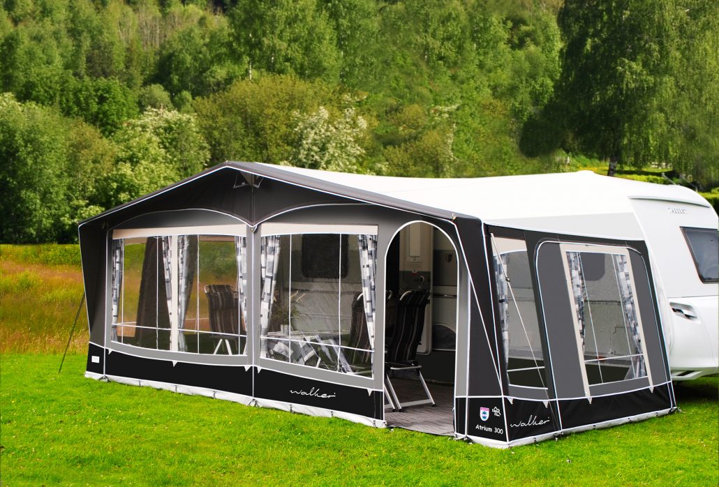 Walker Atrium 300 Antraciet Caravanvoortent