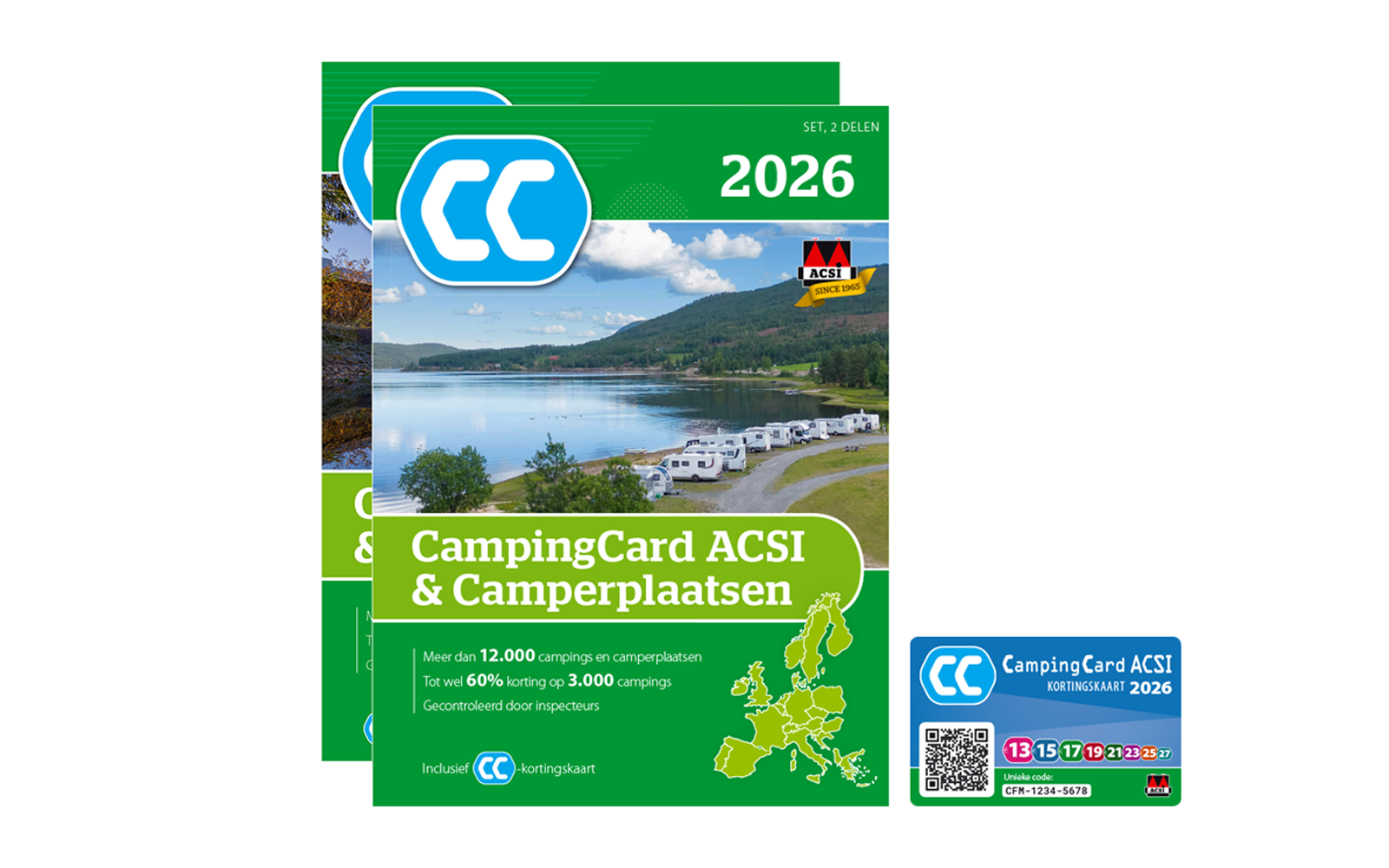 ACSI CampingCard & Camperplaatsen 2026