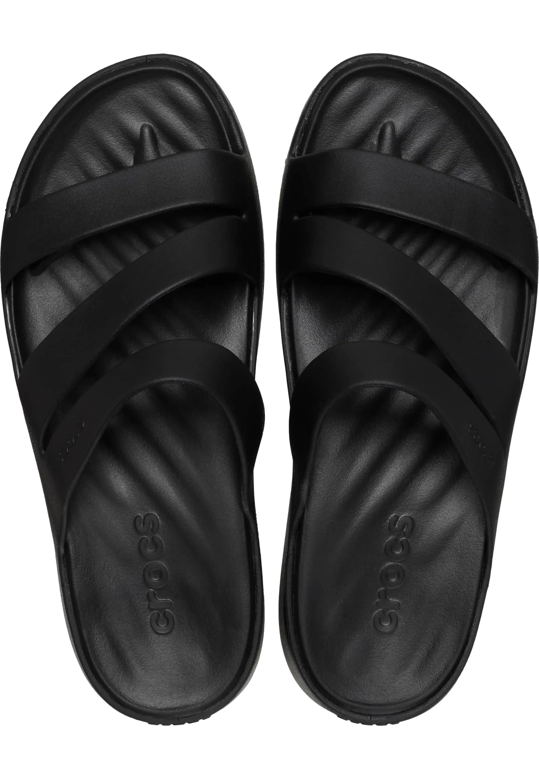 Crocs Getaway Strappy Black (Zwart)