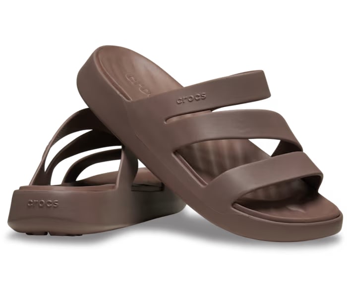 Crocs Getaway Strappy Truffle (Bruin)